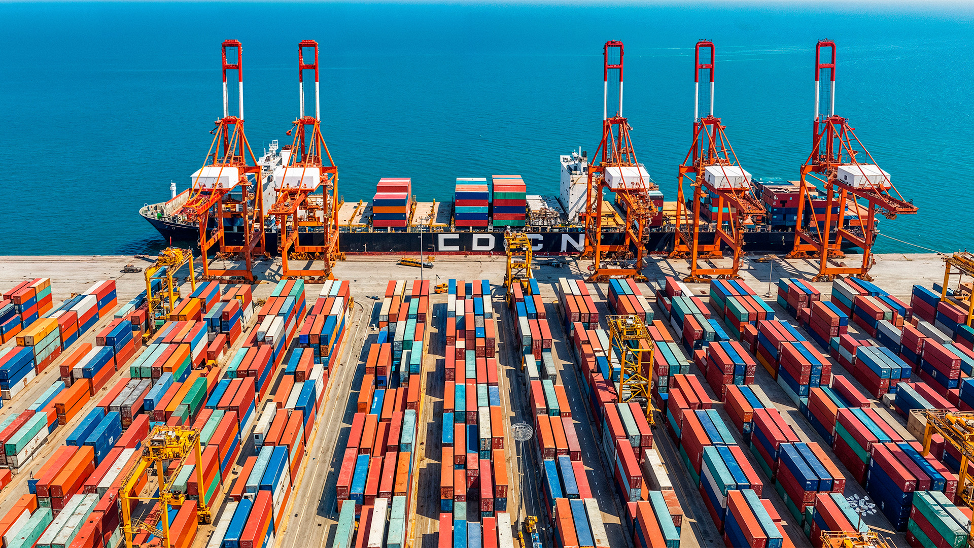 Industrial port and logistics
